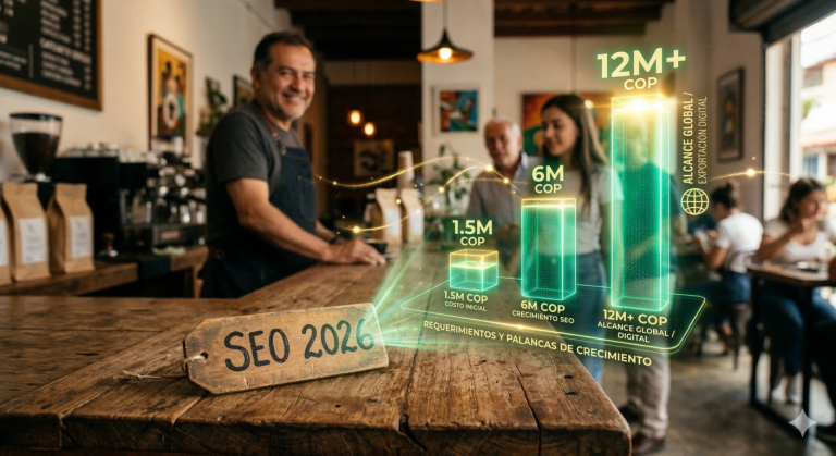 ¿Cuánto cuesta el SEO en Colombia en 2026? Guía de inversión inteligente para que tu pyme no sea invisible