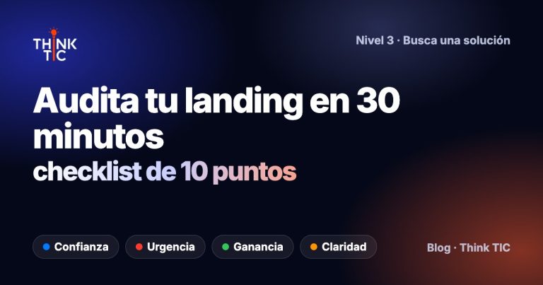 Cómo auditar tu landing page en 30 minutos: checklist de 10 puntos para dueños de pyme