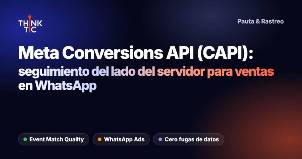 Cómo configurar Meta Conversions API en Colombia: Seguimiento del lado del servidor para no perder ventas en WhatsApp