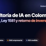 Consultoría de inteligencia artificial para empresas en Colombia: Servicios, gobernanza y retorno bajo la Ley 1581