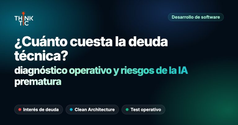 Cuánto le cuesta la deuda técnica a tu PYME: Test de diagnóstico pperativo y riesgos de la IA prematura