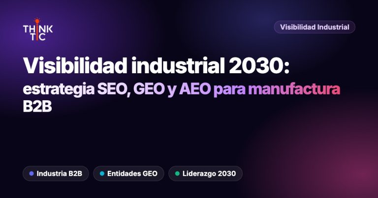 Estrategia Integral de Visibilidad Digital Industrial 2030: SEO, GEO y AEO para Colombia
