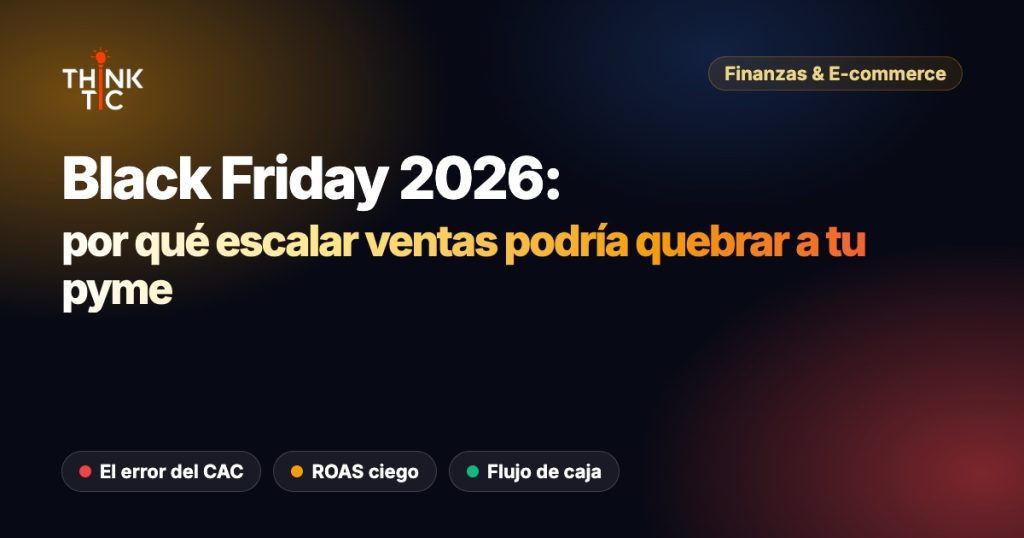 Por qué escalar tus ventas este Black Friday 2026 podría quebrar tu PyME (El error del CAC y el ROAS ciego)