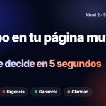 Tiempo en tu página muy corto: lo que tu cliente decide en los primeros 5 segundos